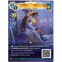 Ozma (1-0-1) Carte Unique Ordis - Altered TCG - Edition KS
