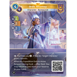 Procuratrice Ordis (1-3-3) Carte Unique Yzmir - Altered TCG - Edition KS