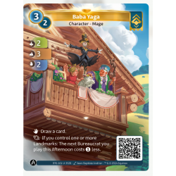 Baba Yaga (2-3-2) ALT Carte Unique Ordis - Altered TCG - Edition KS