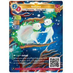 Kodama (4-2-2) Carte Unique Lyra - Altered TCG - Edition KS
