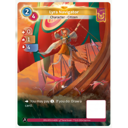 Navigatrice Lyra (0-1-4) Carte Unique Lyra - Altered TCG - Edition KS