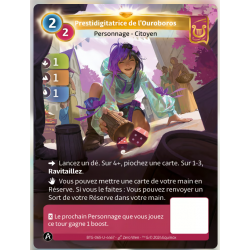 Prestidigitatrice de l'Ouroboros (1-1-1) Carte Unique Lyra - Altered TCG - Edition KS