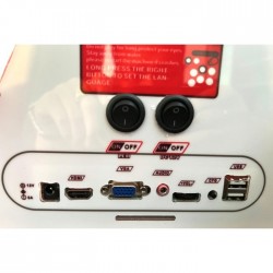 double bartop arcade terminal Screen send france