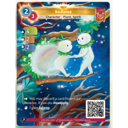 Kodama 2/3 (4-2-2) Carte Unique Lyra - Altered TCG - Edition KS
