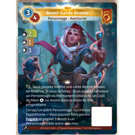 Avant-Garde Bravos (2-1-3) Unique Bravos - Altered TCG - Edition KS