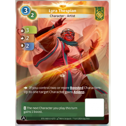 Comédien Lyra (3-2-2) Unique Muna - Altered TCG - Edition KS