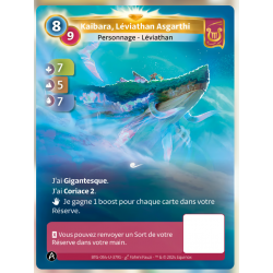 Kaibara, Léviathan Asgarthi (7-5-7) Lyra Unique - Altered TCG - Edition KS