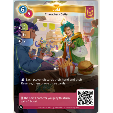 Loki (3-6-7) ALT Unique Lyra - Altered TCG