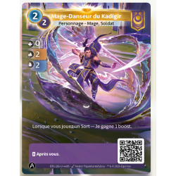 Mage-Danseur du Kadigir (0-2-2) Carte Unique YZMIR - Altered TCG - Edition KS