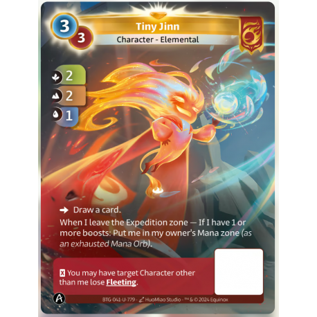 Tiny Jinn (2-2-1) Unique Card Bravos - Altered TCG