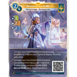 Procuratrice Ordis (1-2-2) Carte Unique Ordis - Altered TCG - Edition KS