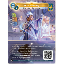 Procuratrice Ordis (1-2-2) Carte Unique Ordis - Altered TCG - Edition KS