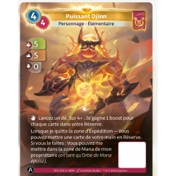 Puissant Djinn (5-5-0) Unique Bravos - Altered TCG - Edition KS
