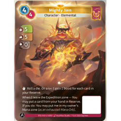 Puissant Djinn (5-5-0) Unique Bravos - Altered TCG - Edition KS