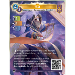 Thot (2-4-2) Carte Unique Yzmir Altered TCG - Edition KS