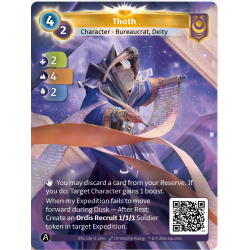 Thot (2-4-2) Carte Unique Yzmir Altered TCG - Edition KS