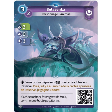 Belasenka Rare Altered TCG