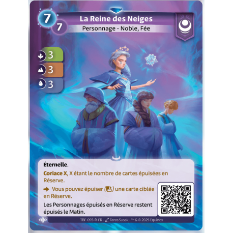The Snow Queen Rare Altered TCG