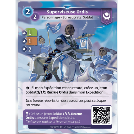 Supervisor Ordis Rare Altered TCG