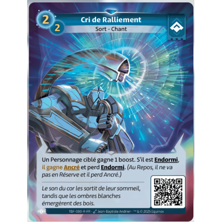 Cri de Ralliement Rare Ordis Altered TCG