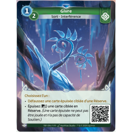 Frost Rare Faction Muna Altered