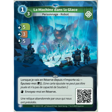 The Machine in the Ice Rare Faction Muna Altered