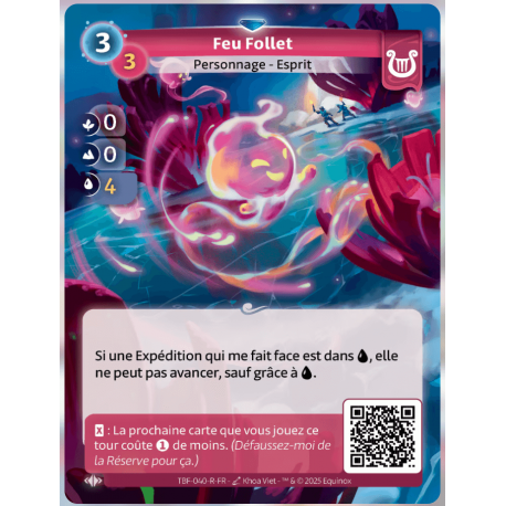 Fire Follet Rare Lyra Altered KS