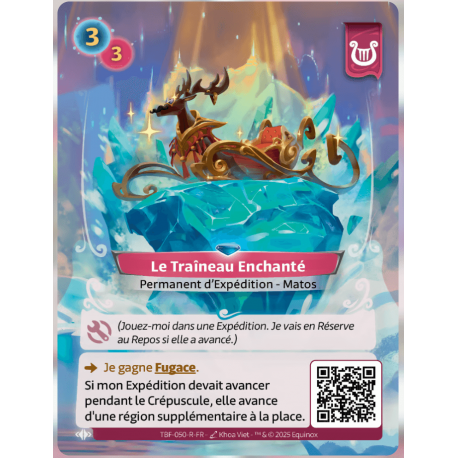 The Enchanted Sled Rare Lyra Altered KS