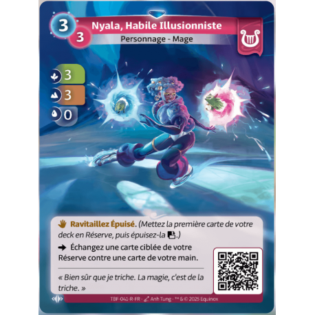Nyala, Habile Illusionniste Rare Faction Lyra Altered KS