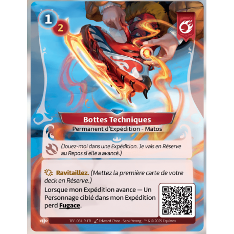 Bottes Techniques Rare Bravos Altered TCG