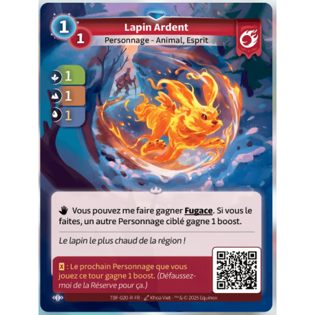 Rabbit Ardent Rare Bravos Altered TCG