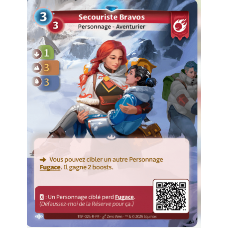 Secouriste Bravos Rare Bravos Altered TCG