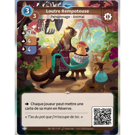 Otter Repotter Rare Axiom Altered TCG