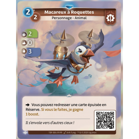 Rocket Macareux Rare Axiom Altered TCG