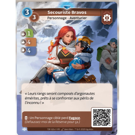 First aid Bravos Rare Axiom Altered TCG