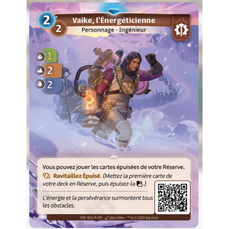 Vaike, the Energyian Rare Axiom Altered TCG