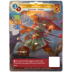 Achille (3-4-3) Carte Unique Bravos - Altered TCG - Edition KS