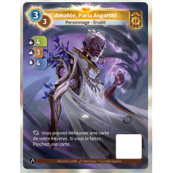 Amahle, Paria Asgarthi (4-3-4) Carte Unique Axiom - Altered TCG - Edition KS