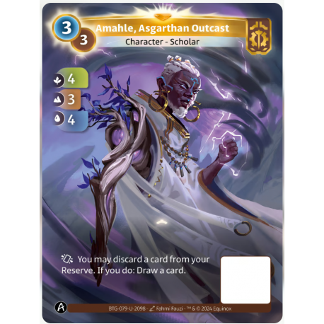 Amahle, Paria Asgarthi (4-3-4) Unique Axiom - Altered TCG