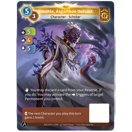 Amahle, Asgarthan Outcast (5-4-5) Unique Axiom - Altered TCG