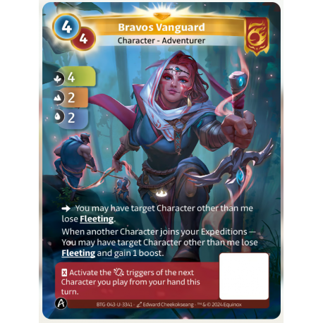Bravos Vanguard (4-2-2) Unique Bravos - Altered TCG