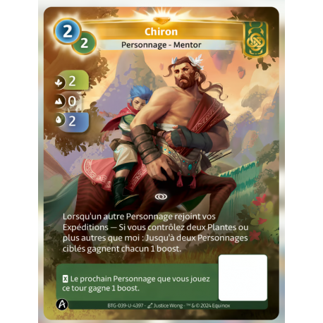 Chiron (2-0-2) Carte Unique Muna - Altered TCG - Edition KS