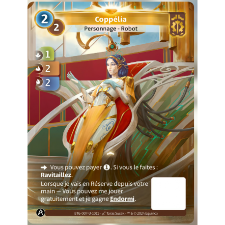 Coppélia (1-2-2) Unique Axiom - Altered TCG - Edition KS