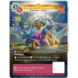 Croupière de l' Ouroboros (5-0-5) Carte Unique Lyra - Altered TCG - Edition KS