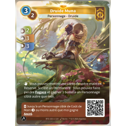 Druide Muna (2-3-3) Unique Axiom - Altered TCG - Edition KS