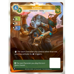 Ganesh (6-6-6) Carte Unique Muna - Altered TCG - Edition KS