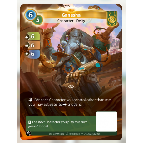 Ganesha (6-6-6) Unique Muna - Altered TCG