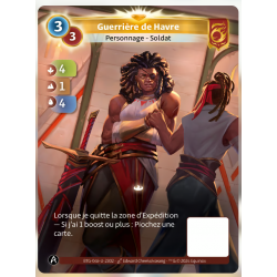 Guerrière du Havre (4-1-4) Unique Bravos - Altered TCG - Edition KS
