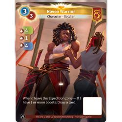 Guerrière du Havre (4-1-4) Unique Bravos - Altered TCG - Edition KS