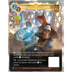 Ingénieure de la Fonderie (3-1-0) Carte Unique Axiom - Altered TCG - Edition KS